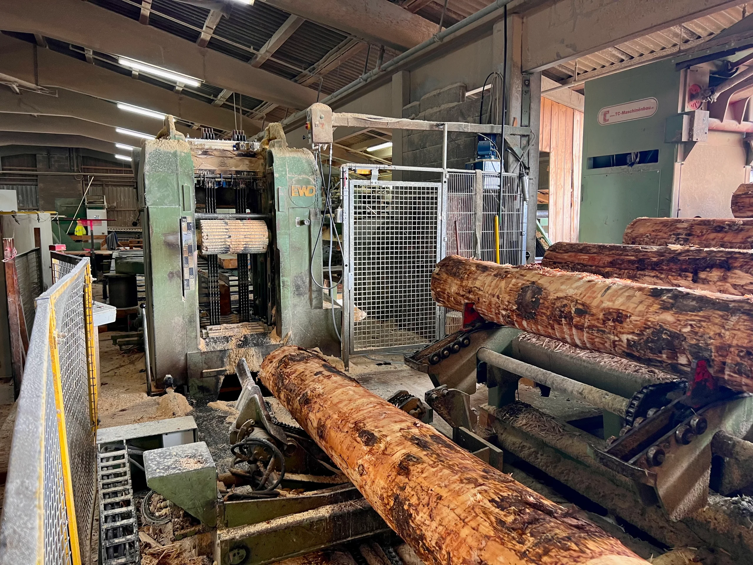 Used high-performance Sash gang saw EWD GDZE