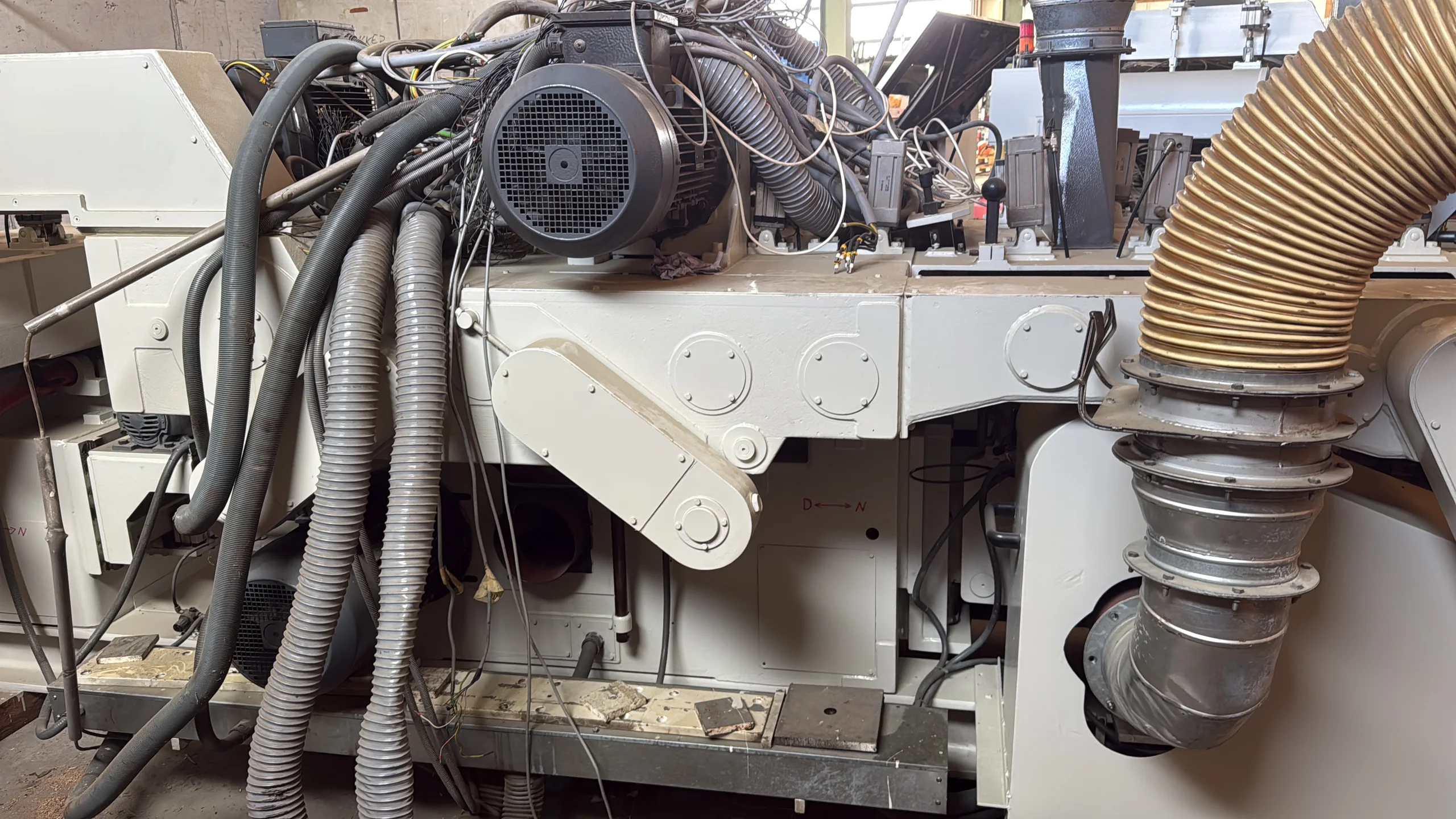 REX 2-sided high-performance planer-saw combination model: HOMS-410-K (MSS + A + D + MS-SP) - Image 5