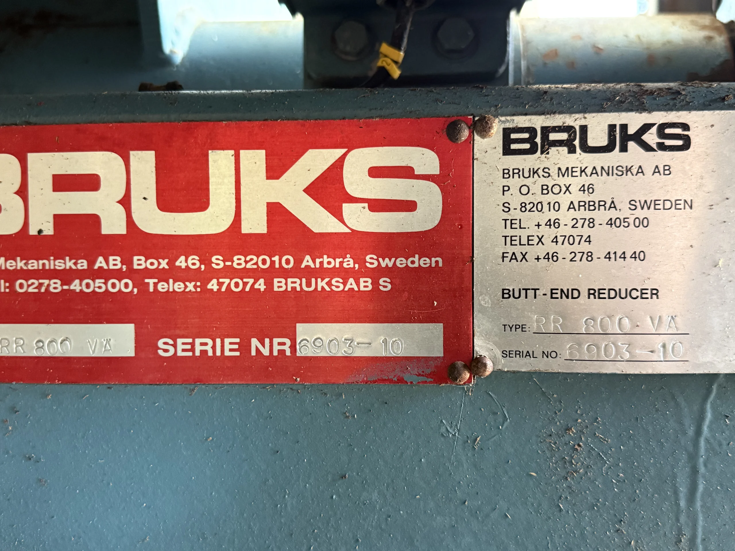 SIWERTELL BRUKS RR800 root reducer - Image 6